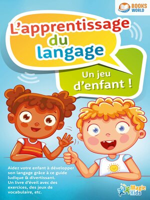 cover image of L'apprentissage du langage--Un jeu d'enfant
